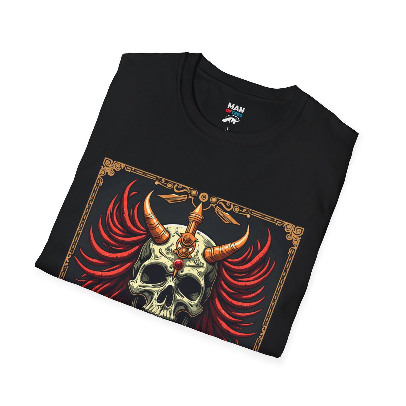 Unique Skull Art Unisex T-Shirt, Graphic Tee, Halloween Gift, Edgy Fashion, Skull Design, Punk Style - Image 8