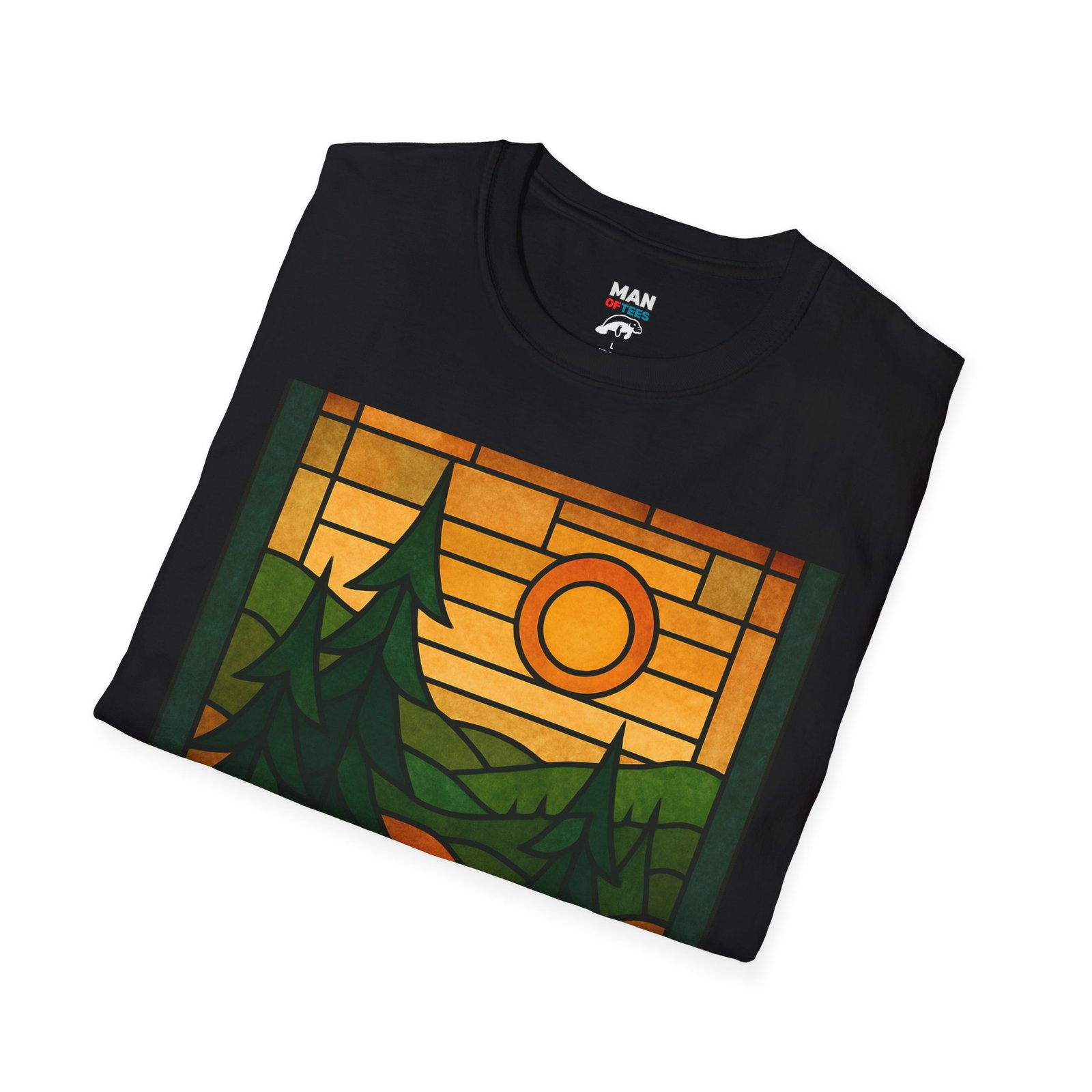 Stained Glass Trees T-Shirt - Image 13