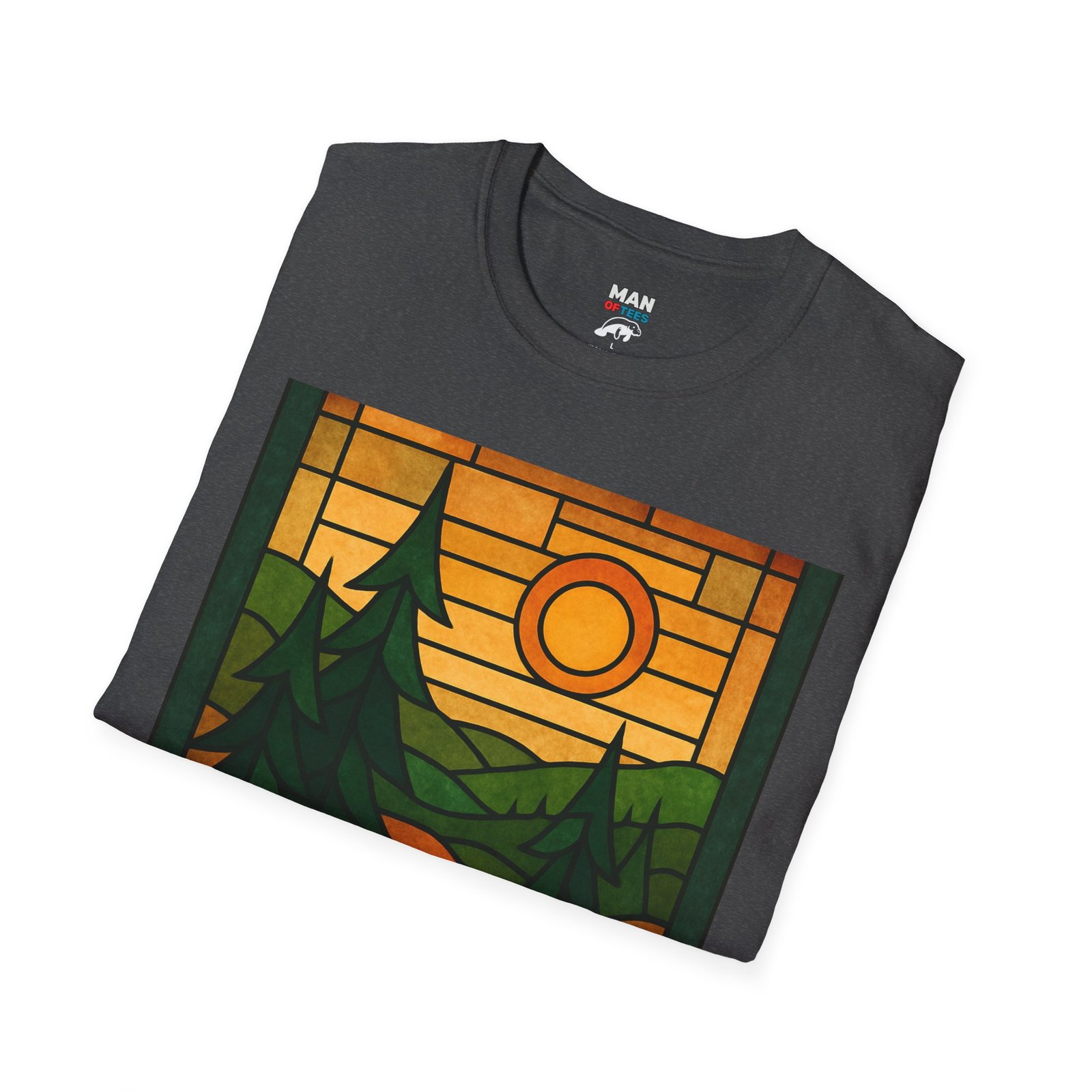 Stained Glass Trees T-Shirt - Image 26