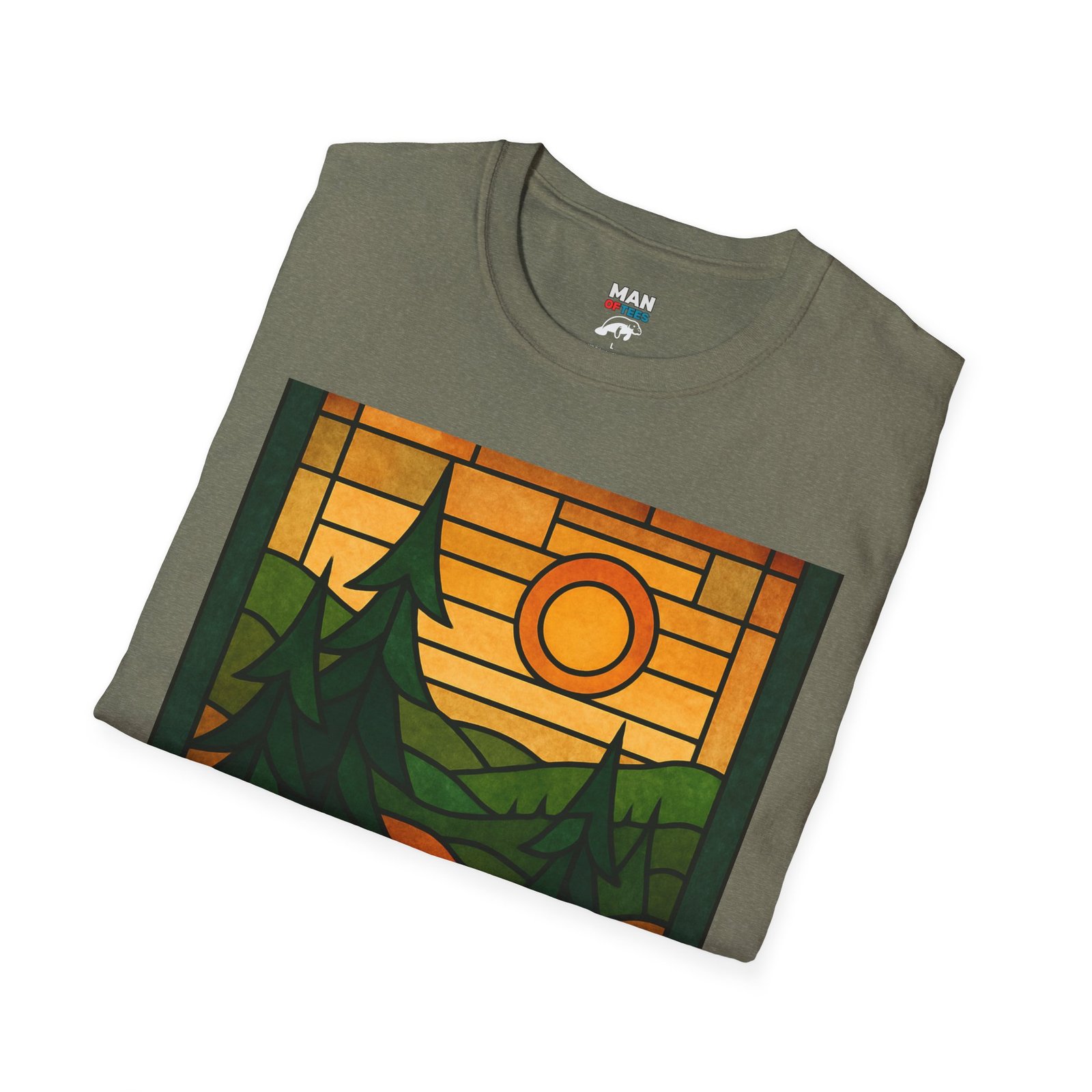 Stained Glass Trees T-Shirt - Image 17