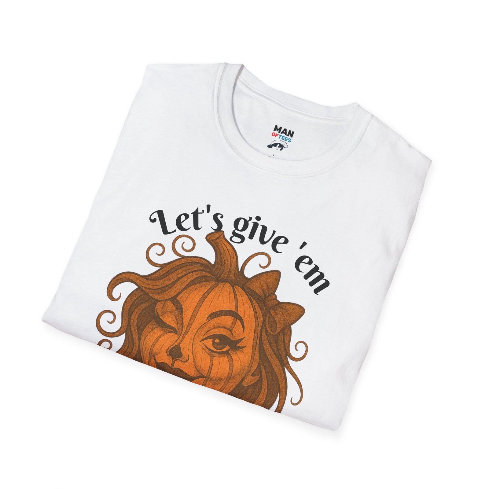 Pumpkin-Themed Unisex T-Shirt: Casual Fall Fashion, Halloween Celebration Tee, Fun Autumn Wear, Gift for Friends, Cozy Seasonal Style - Image 4