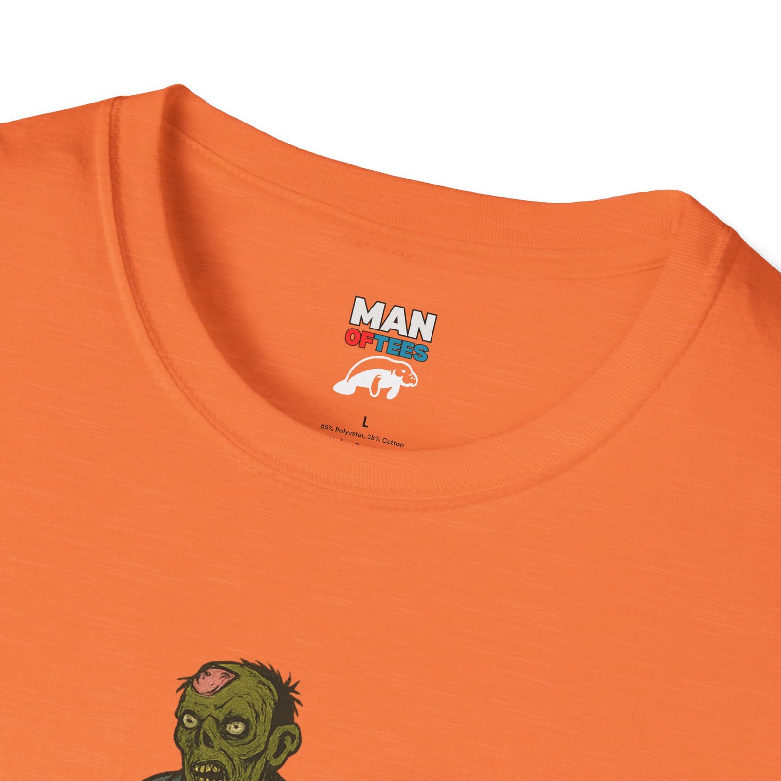 Creeping It Real Unisex Softstyle T-Shirt, Halloween Tee, Horror Shirt, Gift for Monster Lovers, Casual Costume Top - Image 7