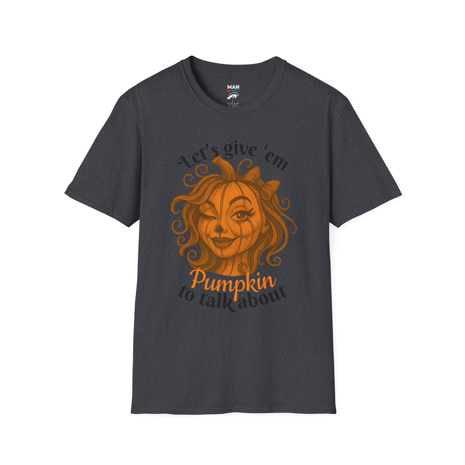Pumpkin-Themed Unisex T-Shirt: Casual Fall Fashion, Halloween Celebration Tee, Fun Autumn Wear, Gift for Friends, Cozy Seasonal Style - Image 9